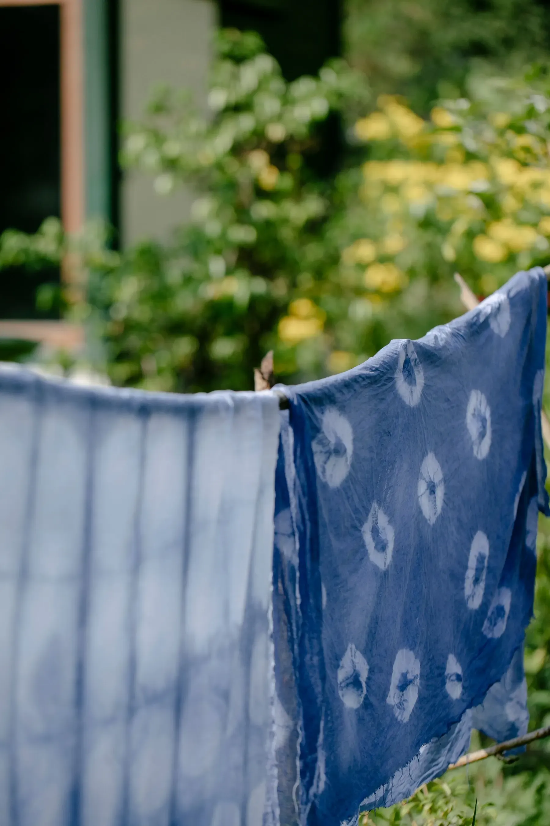 Indigo Shibori Cotton