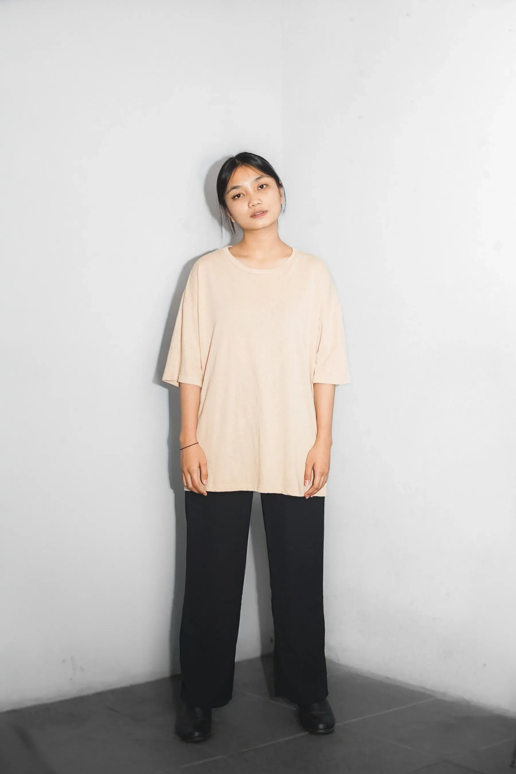 Shell Khadi Boxy Tunic