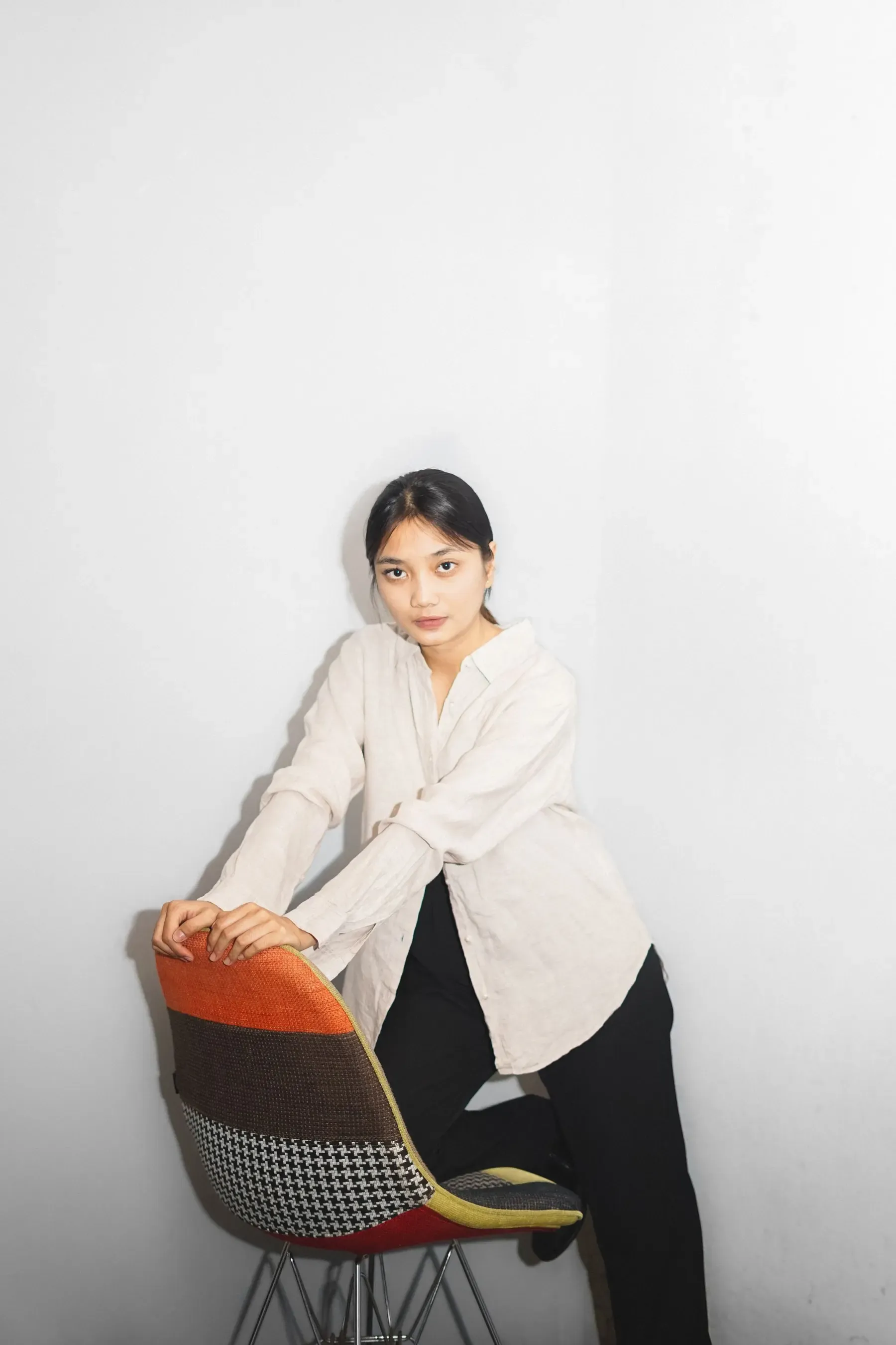 Shell khadi tunic